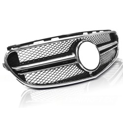 Grille sport noir chrome compatible Mercedes W212 13-16