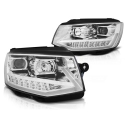 PHARES TUBE LIGHT DRL CHROME pour VW T6 15-19