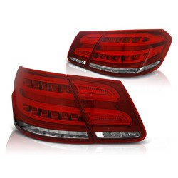 Feux arrière LED rouge blanc séquentiel pour MERCEDES W212 E-KLASA 09-13