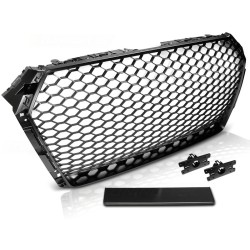 Grille Sport Noire compatible AUDI A4 B9 15-19