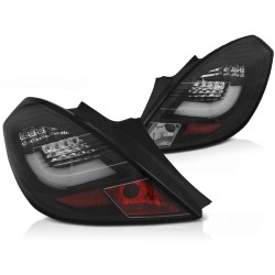Feux arrière OPEL CORSA D 3D 04.06-14 LED BAR NOIR