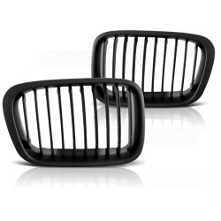Grille noire mate compatible avec BMW E46 05.98-08.01