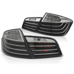 Feux arrière LED BAR noir chrome look LCI pour BMW F10 10-07.13