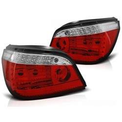 Feux arrière LED rouge blanc séquentiel pour BMW E60 07.03-07
