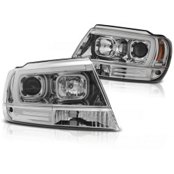 Phares CHRYSLER JEEP GRAND CHEROKEE 99-05.05 TUBE LIGHT CHROME