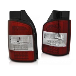 FEUX ARRIÈRE LED ROUGE BLANC pour VW T5 04.03-09 TRANSPORTER