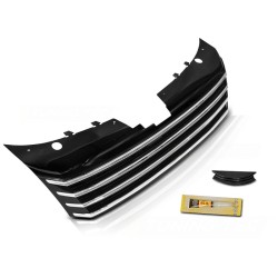 Grille chromée noire compatible VW Passat B7 10-14