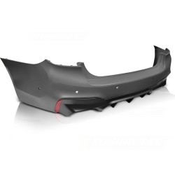 Pare-chocs arrière style sport PDC compatible BMW G30 17-20