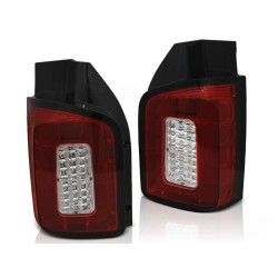 Feux arrière LED BAR rouge blanc pour VW T6 15-19 Transporter
