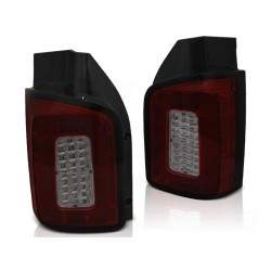 Feux arrière LED BAR rouge fumé pour VW T6 15-19 Transporter