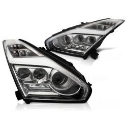 Phares NISSAN GT-R 08-11.13 LED CHROME
