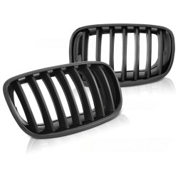 Grille noire mate brillante compatible avec BMW X5 E70 X6 E71 08-