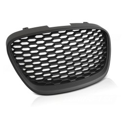 Grille design nid d'abeille noire compatible SEAT LEON 09-13