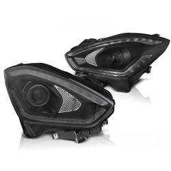 Phares SUZUKI SWIFT VI 17- TUBE LUMINEUX SÉQUENTIEL NOIR
