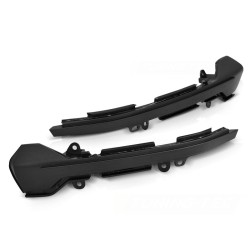 Clignotants latéraux dans le rétroviseur LED séquentiel fumé compatible SEAT LEON 12-16 / IBIZA...