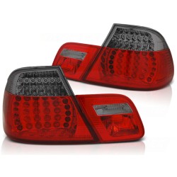 Feux arrière LED rouge fumé séquentiel pour BMW E46 04.99-03.03 Coupé