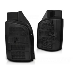Feux arrière LED fumés pour VW T5 04.03-09 Transporter