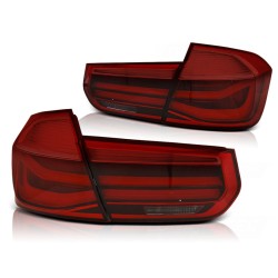 Feux arrière LED BAR rouges compatibles BMW F30 11-15