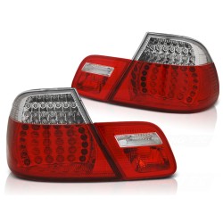 Feux arrière LED rouge blanc séquentiel pour BMW E46 04.99-03.03 Coupé