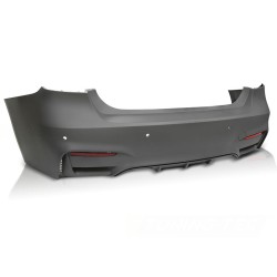 Pare-chocs arrière style sport PDC compatible BMW F30 berline 10.11-18