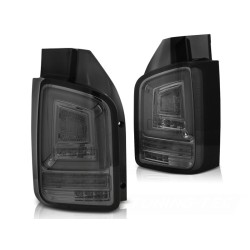 Feux arrière à LED séquentiels fumés pour VW T5 04.03-09