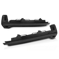 Clignotants latéraux dans le rétroviseur LED fumé séquentiel pour AUDI TT 16-18 / R8 16-18