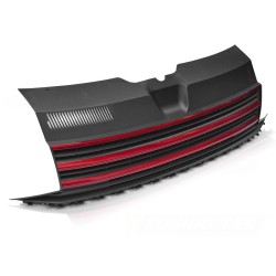 Calandre sport noire rouge pour VW T6 2015-2019