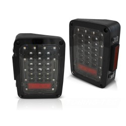 Feux arrière CHRYSLER JEEP WRANGLER JK 07-18 LED NOIR
