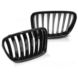 Grille noire brillante compatible BMW X1 E84 LCI 12-14