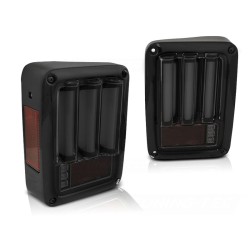 Feux arrière CHRYSLER JEEP WRANGLER JK 07-18 LED BAR SMOKE NOIR