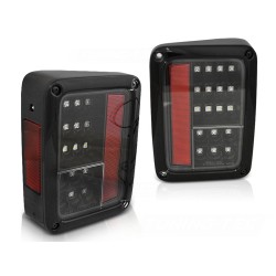 Feux arrière CHRYSLER JEEP WRANGLER JK 07-18 LED NOIR