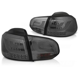 Feux arrière LED BAR fumés pour VW GOLF 6 10.08-12