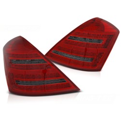 Feux arrière à LED rouge fumé séquentiel pour MERCEDES W221 S-KLASA 05-09
