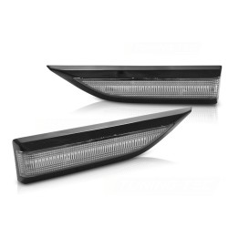 Clignotants latéraux noir blanc LED séquentiel pour VW T6 15-19