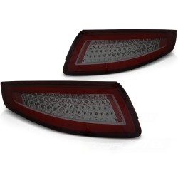 Feux arrière à LED rouge fumé séquentiel pour PORSCHE 911 997 04-09