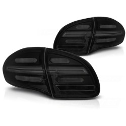 Feux arrière LED BAR fumés séquentiels pour PORSCHE CAYENNE 10-15