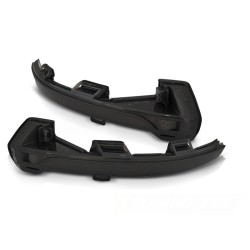 Clignotants latéraux dans le rétroviseur LED fumé séquentiel pour VW Passat B8 / Arteon