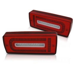 Feux arrière LED rouge blanc pour MERCEDES W463 G-CLASS 07-17