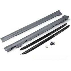 Bas de caisse style performance noir brillant compatible BMW G20/G21 19-22