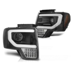 Phares FORD F150 MK12 08-14 TUBE LIGHT NOIR