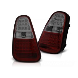 Feux arrière MINI COOPER R50/R52/R53 04-06 LED rouge fumé