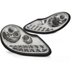 PHARES DIURNES CHROME pour PORSCHE BOXSTER 96-04 /911 996
