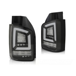 Feux arrière LED BAR noirs séquentiels pour VW T6 15-19 TR