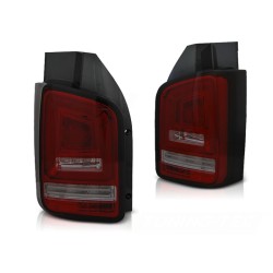Feux arrière LED BAR rouge fumé séquentiel pour VW T6 15-19 TR