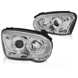 Phares SUBARU IMPREZA II GD 03-05 TUBE LIGHT CHROME