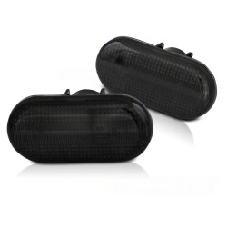Clignotants latéraux fumés LED séquentiels compatibles Renault Clio / Mégane / Scénic / Twingo