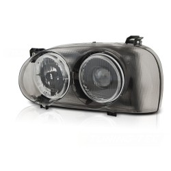 Phares fumés côté gauche TYC pour VW Golf 3 09.91-08.97