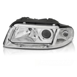 Phare chromé côté gauche TYC pour AUDI A4 B5 99-00