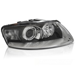 Phares au xénon chromés droit TYC pour AUDI A6 C6 04.04-08