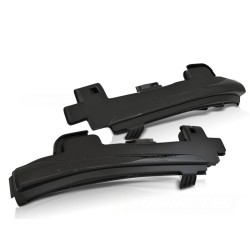 Clignotants latéraux à LED fumés dans le rétroviseur pour VOLVO S60 V40 V60 V70